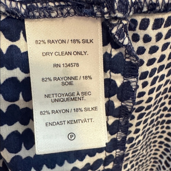 Vineyard Vines Navy and White Patterned Dress - Picture 5 of 5